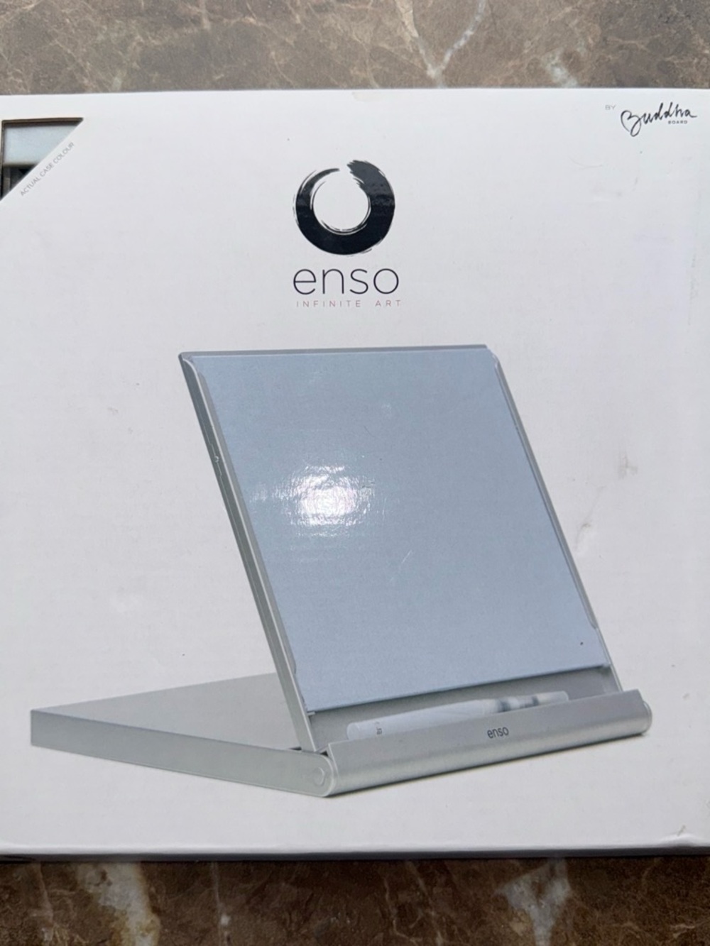 Enso Silver Adjustable Art Display Stand for Drawings & Illustrations